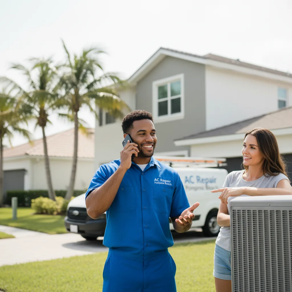 AC Repair Pompano Beach customer support in Philmont